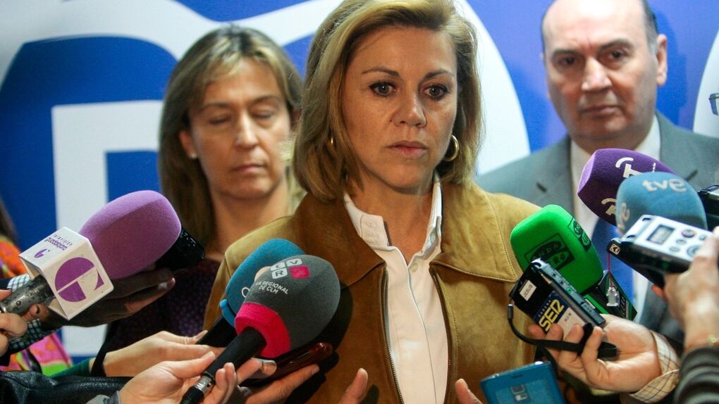 Cospedal Atiza A Rivera Ver A Ciudadanos Actuar Como Muleta Del Psoe