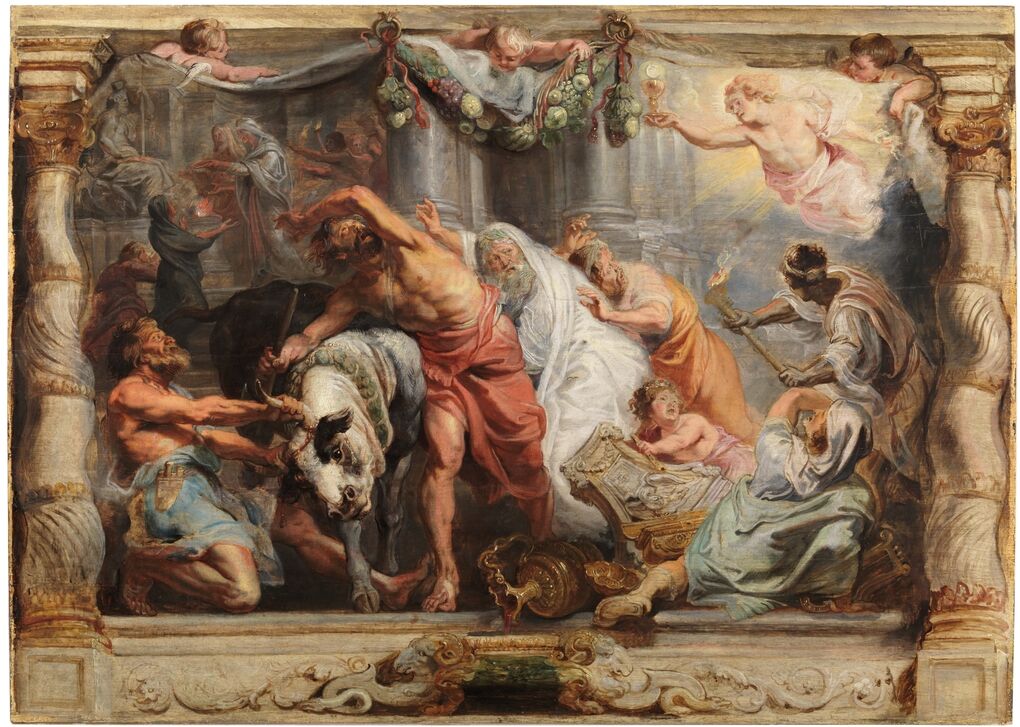 Cultura Asegura Obras Para La Muestra Rubens Pintor De Bocetos En