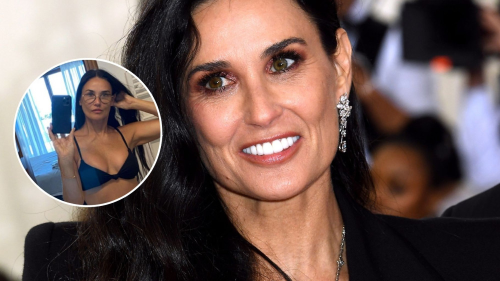 Demi Moore Presume De Cuerpazo En Bikini A Sus A Os