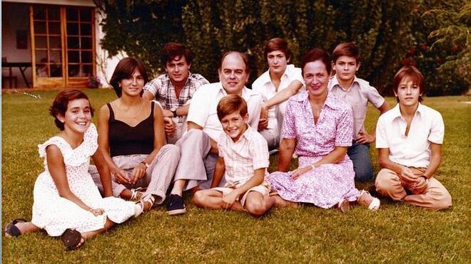 Imagen de familia de los Pujol Ferrusola.