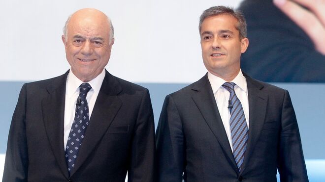 Francisco González y Ángel Cano, presidente y exconsejero delegado de BBVA.