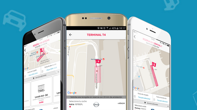 llollo, la app para aparcar en el aeropuerto