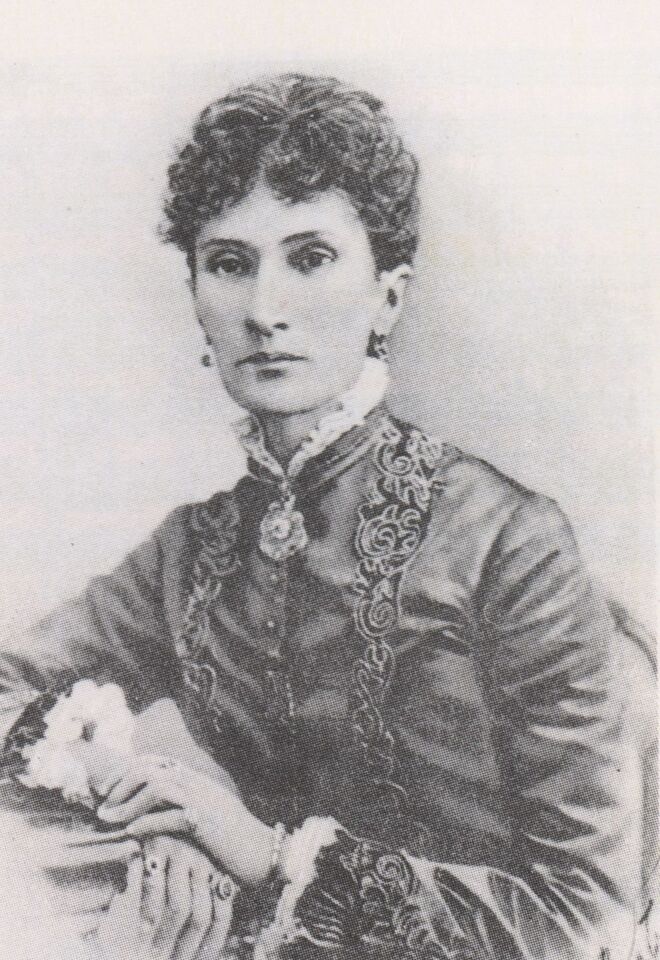 Nadezhda Filarétovna von Meck, a quien Tchaikovsky  dirige sus cartas.