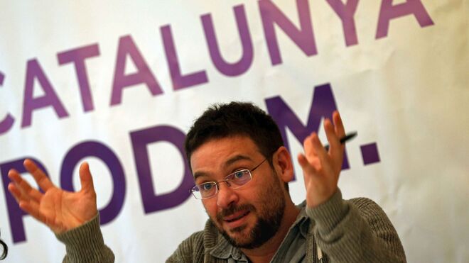 El secretario general de Podem en Cataluña, Albano Dante Fachin