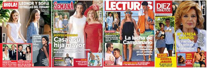 Carolina Herrera y ‘El Litri’ se separan, Campos vuelve a la tele y la novia de Ronaldo posa y luce tripita