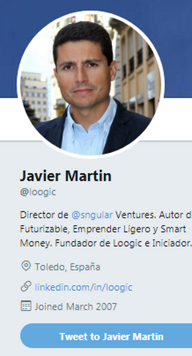Martin se ha hecho popular en las redes sociales a través de su usuario @Loogic