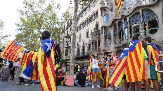 Asisentes a la Diada de Cataluña