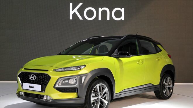 El novedoso Kona tendrá una versión cien por cien eléctrica en 2018.