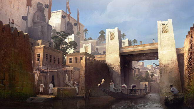 "Assassins Creed: Origins" te enseña, sin que te des cuenta, lo que es el Antiguo Egipto