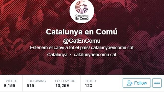 Twitter de Catalunya en Comú