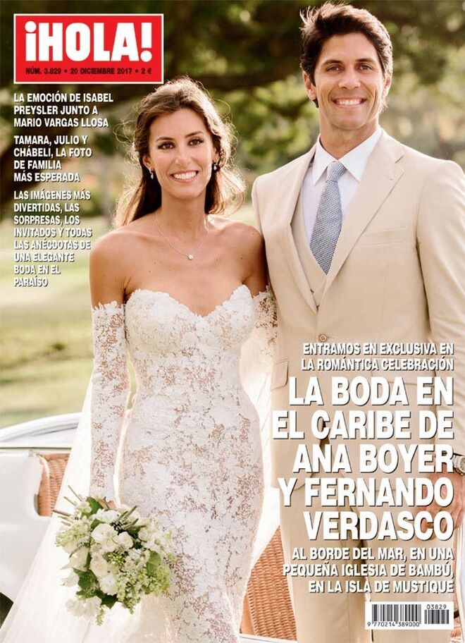 Ana Boyer y Fernando Verdasco se han casado en Bahamas.