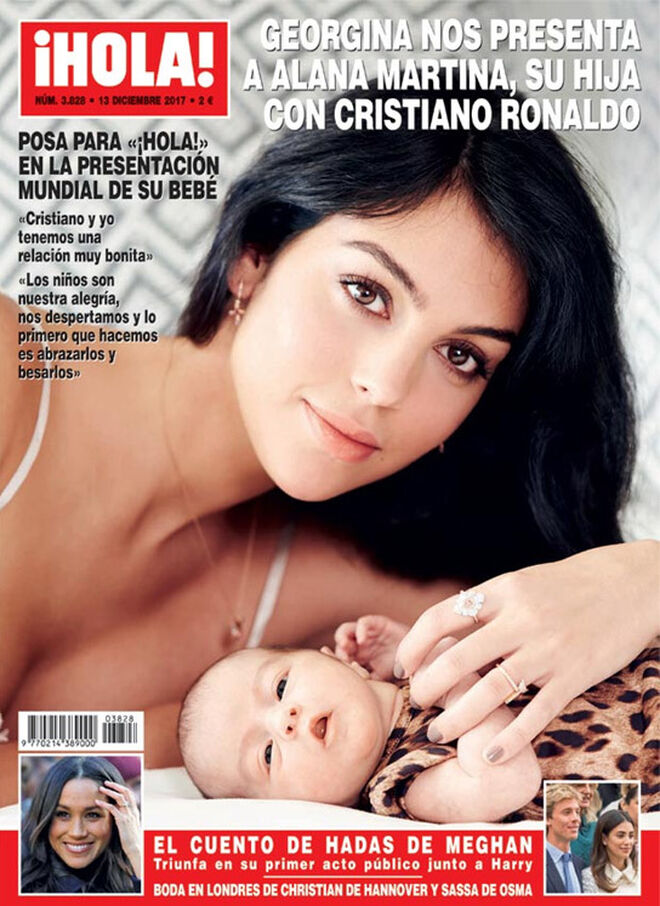 Georgina Rodríguez posa con su hija a golpe de exclusiva.