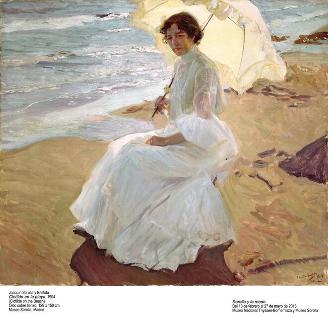 'Clotilde en la playa' (1904), de Sorolla.
