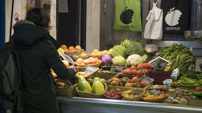 Comercio de frutas y verduras