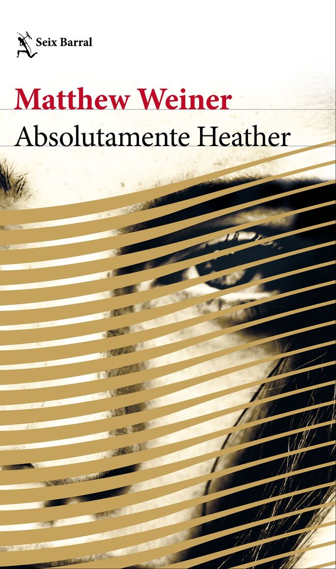 Un detalle de la portada de Absolutamente Heather, de Matthew Weiner.