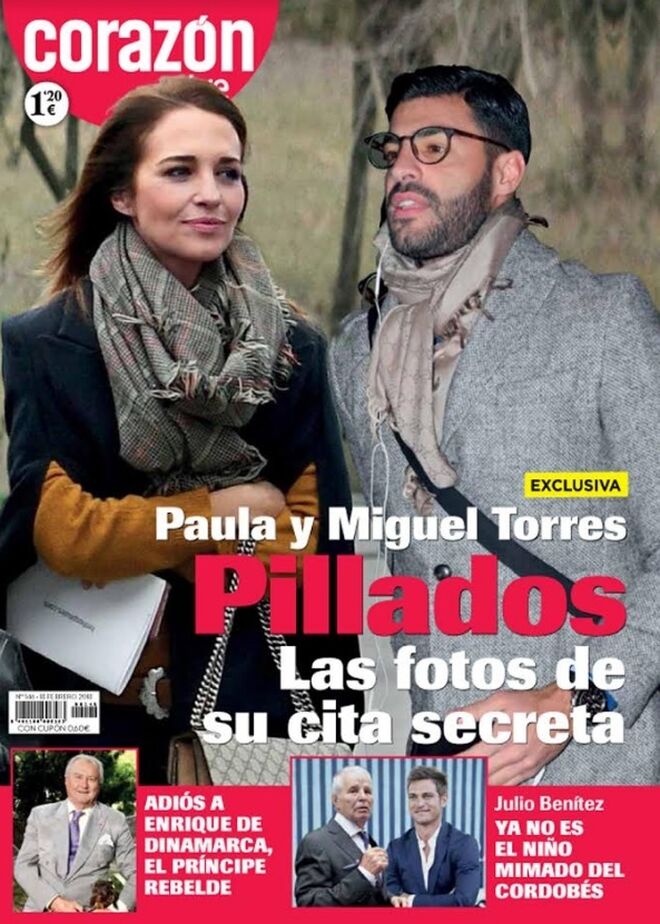 El encuentro secreto de Paula Echevarría y Miguel Torres en un hotel