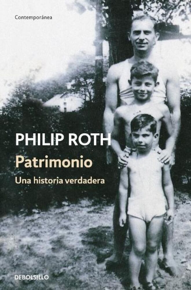 Un detalle de la portada del libro de Philip Roth.