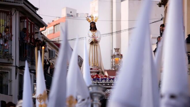 El trono de Nuestro Padre Jesús Cautivo de Málaga