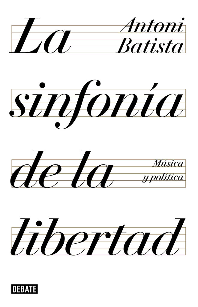 Un detalle de la portada de La sinfonía de la libertad.