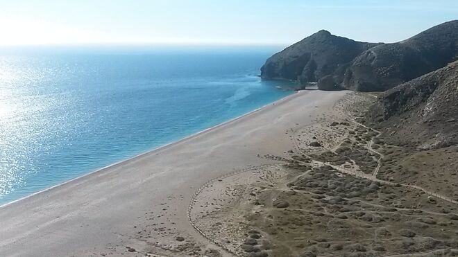 Playa de los Muertos, en Carboneras (Almería)