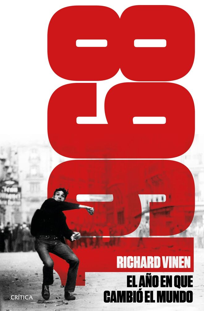 Un detalle de la portada del libro dedicado al Mayo del 68.