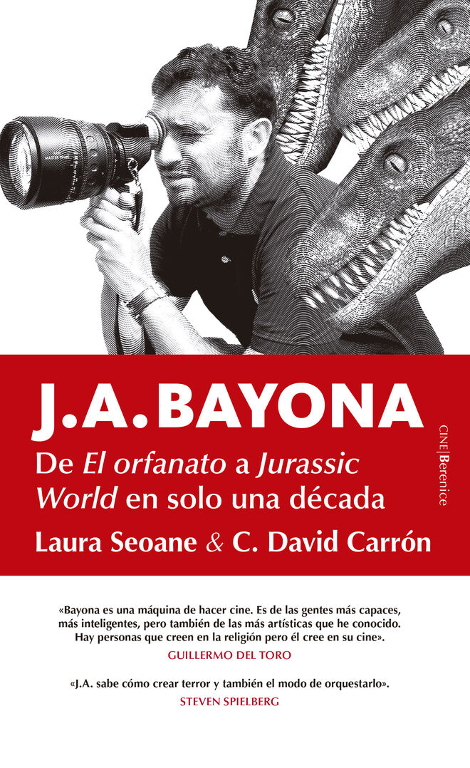 Un detalle de la portada del libro de Bayona.