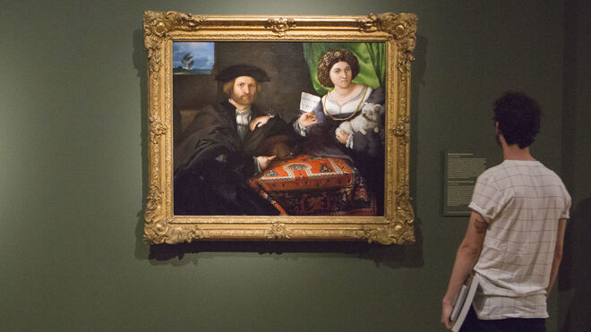 Una imagen de la exposición que dedica el museo del Prado al artista italiano.