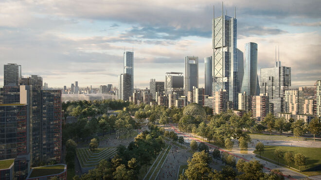 Tres nuevos rascacielos se añadirán al skyline de Madrid