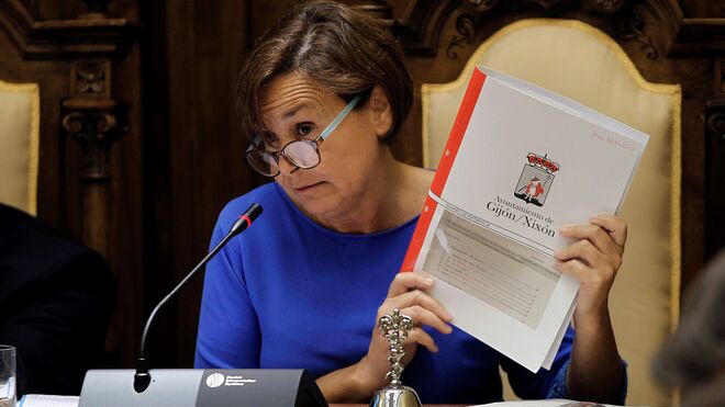 La alcaldesa de Gijón, Carmen Moriyón