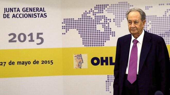 Juan Miguel Villar Mir, durante su etapa como presidente de OHL