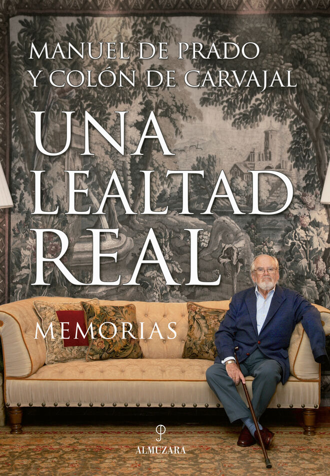 Un detalle de la portada de las memorias de Manuel de Prado y Colón de Carvajal.