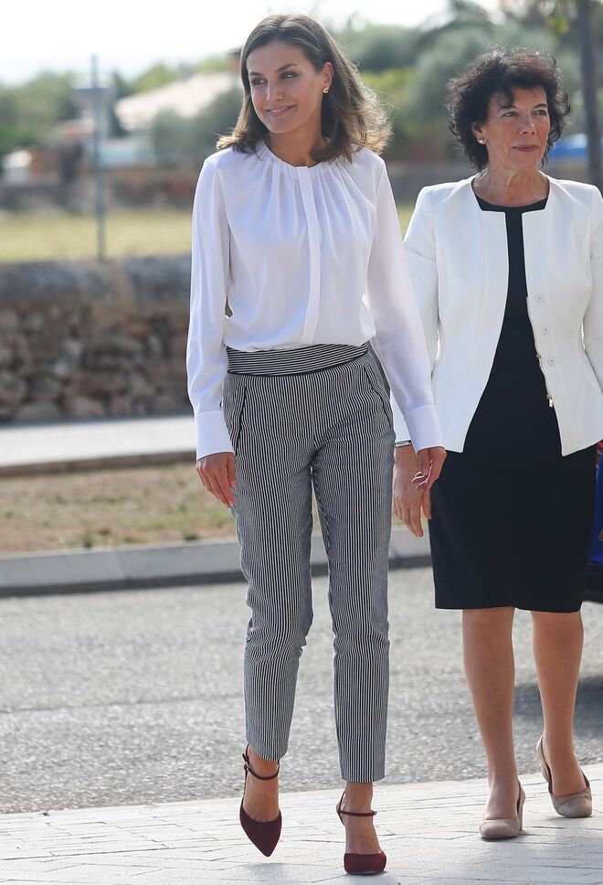La reina Letizia, en un acto en Mallorca.