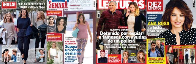 Las portadas de las revistas de la semana del 24 de junio de 2018.