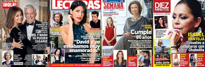 Las revistas de la semana del 31 de octubre de 2018.