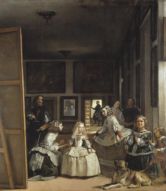 Meninas o la familia de Felipe IV, de Velázquez.