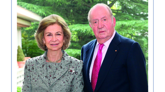 Felicitación de Navidad de los reyes eméritos Don Juan Carlos y Doña Sofía