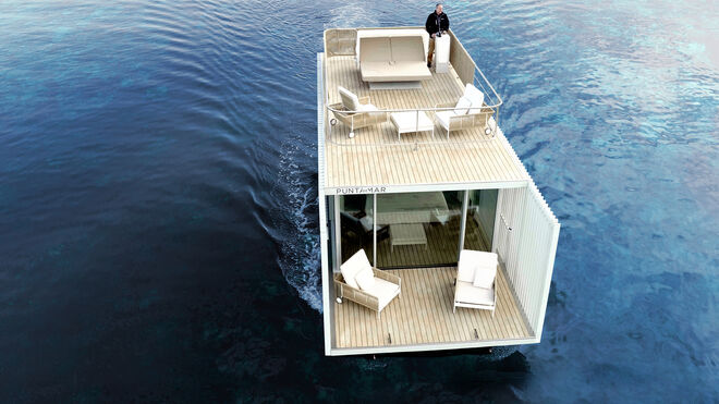 La casa flotante desarrollada por la start up española Punta de Mar