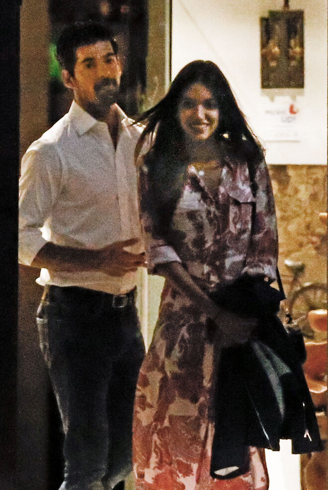 Ana Guerra y Miguel Ángel Muñoz en septiembre de 2018
