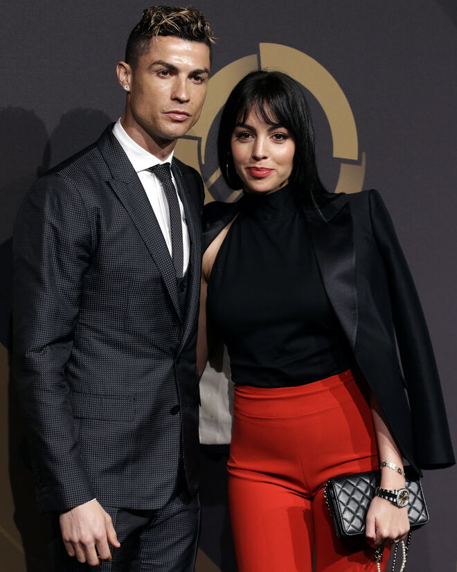 Georgina Rodríguez y Cristiano Ronaldo en una imagen de archivo
