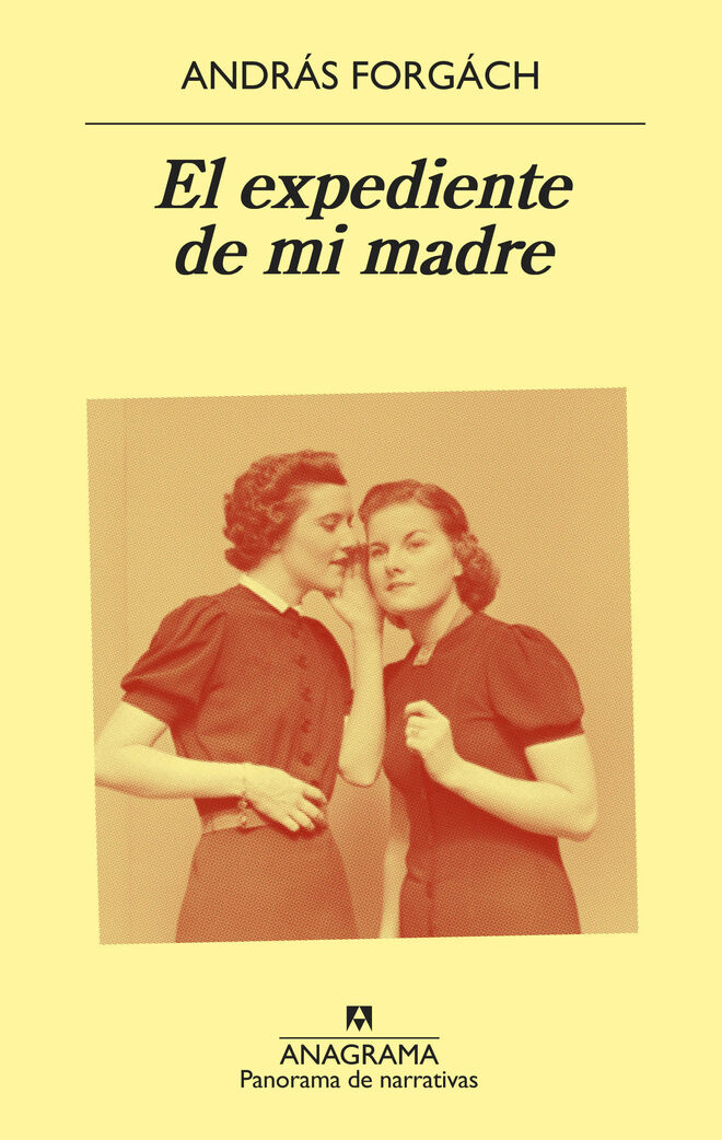 Un detalle de la cubierta de 'El expediente de mi madre', de András Forgách.