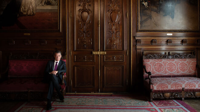 Juan Manuel Santos, expresidente de Colombia, en entrevista con Vozpópuli