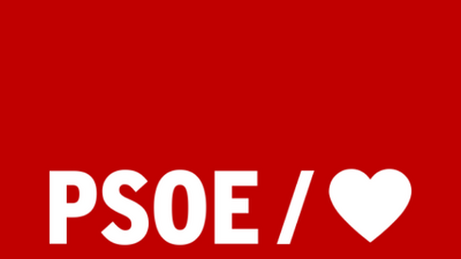 Logo del PSOE usado en su programa electoral.