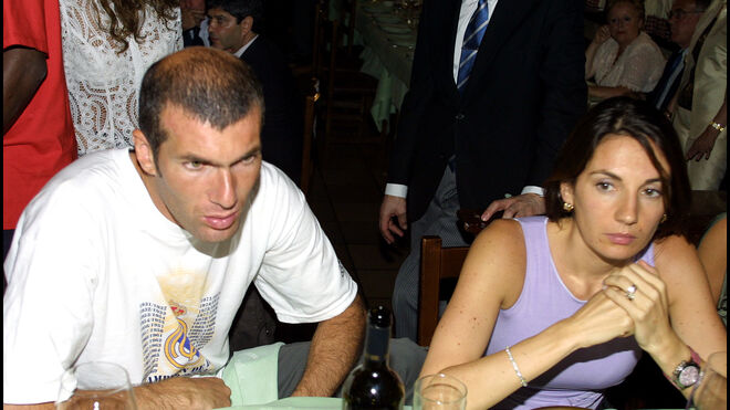 Veronique y Zidane en 2007