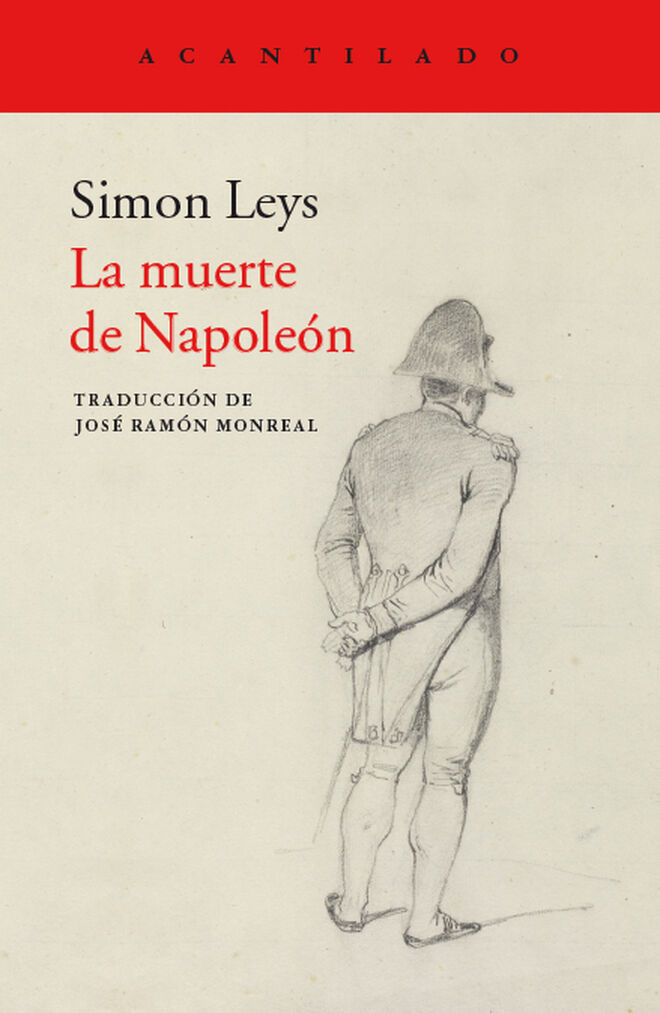 Detalle de la novela de Simon Leys, publicada por Acantilado.