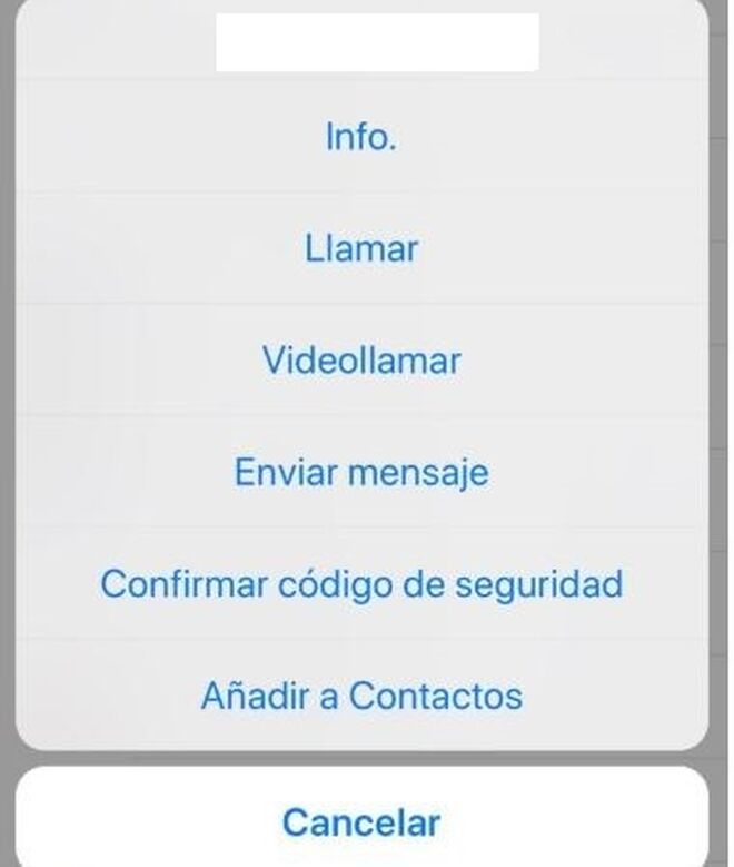 Añadir contactos WhatsApp