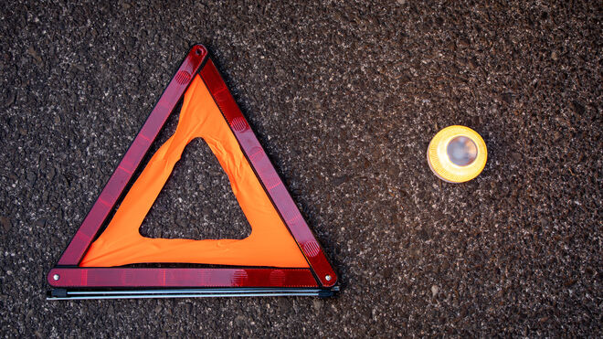 Los triángulos de emergencia podrían dejar paso a la señal luminosa.