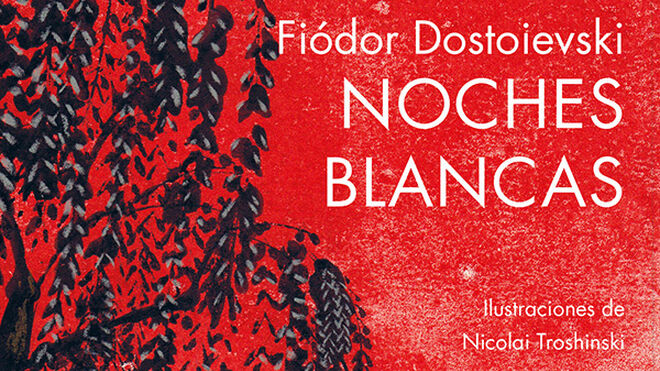 Un detalle de la cubierta de la edición de Noches blancas publicada por Nórdica.