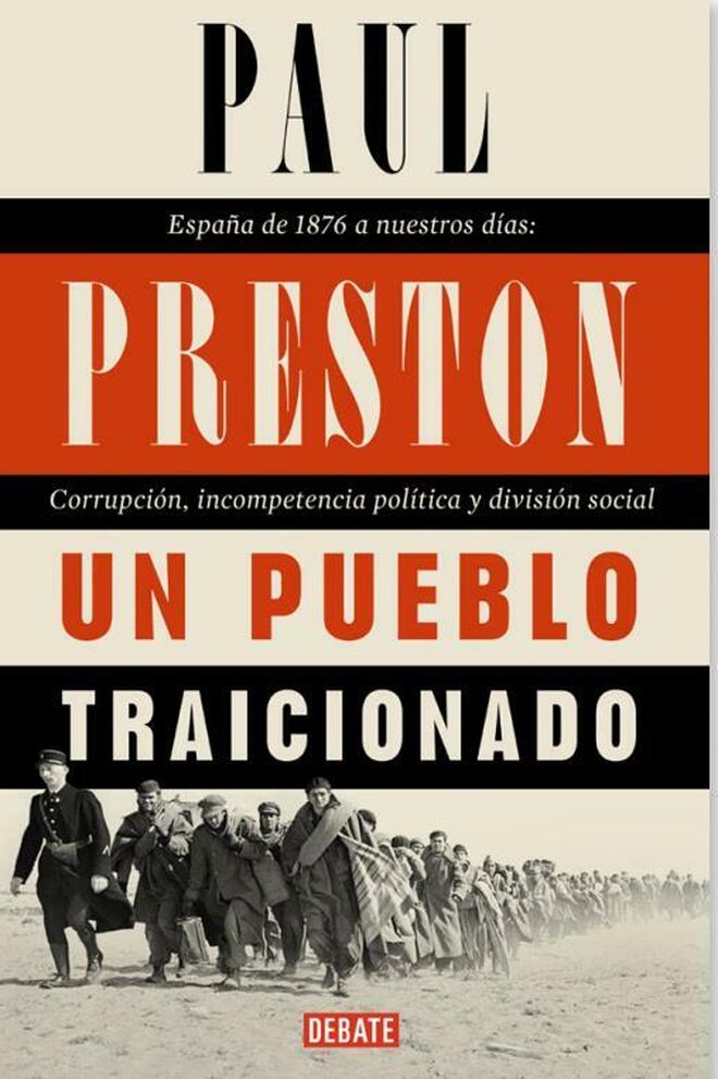 Así es la portada del libro de Preston que Debate publicará el 24 de octubre.