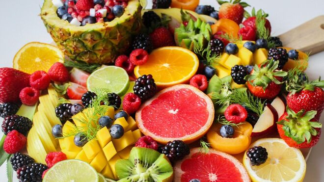 Frutas variadas.