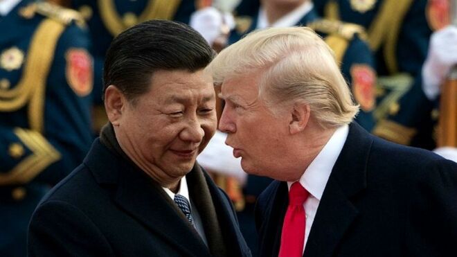 Xi Jinping y Donald Trump